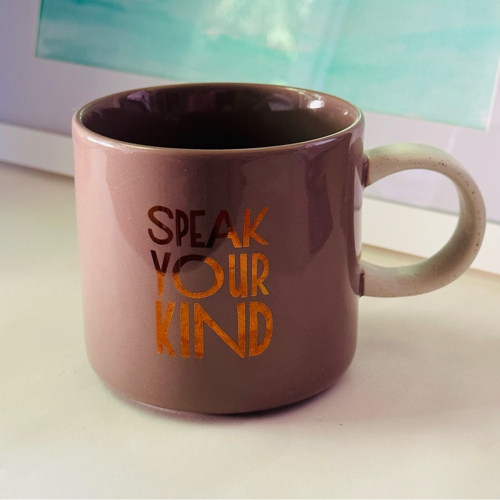NEW Speak Your Kind Starbucks Ceramic Mug